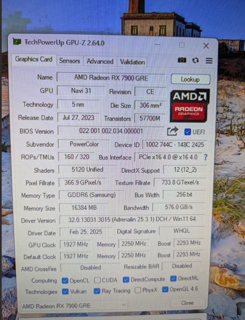 玄人志向 Radeon RX 7900 GRE グラフィックボード