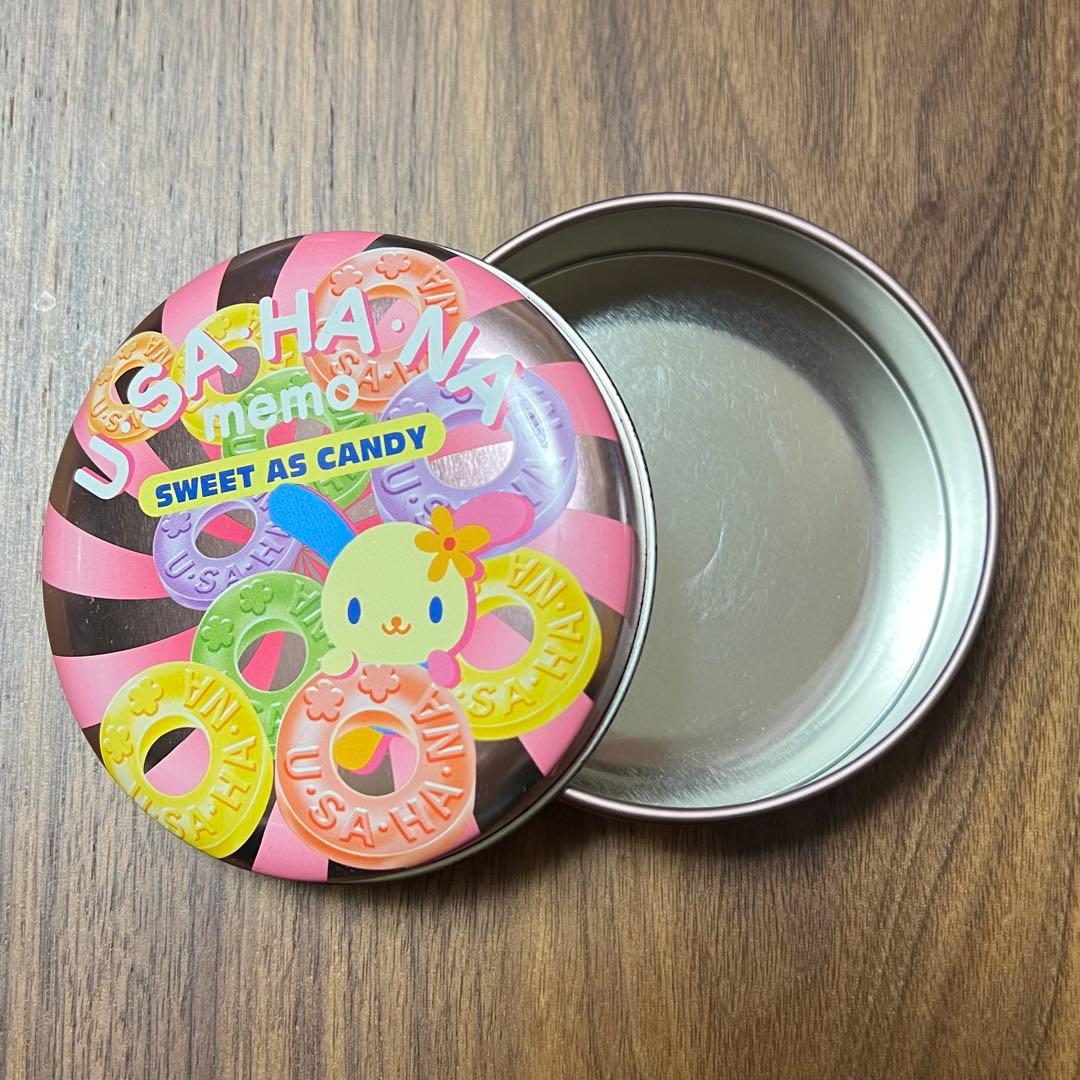 【当時物】ウサハナ 缶メモ