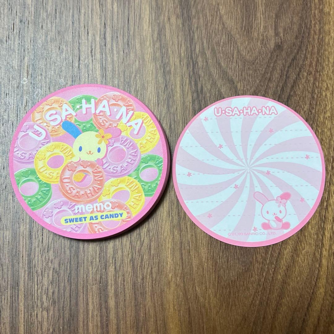 【当時物】ウサハナ 缶メモ