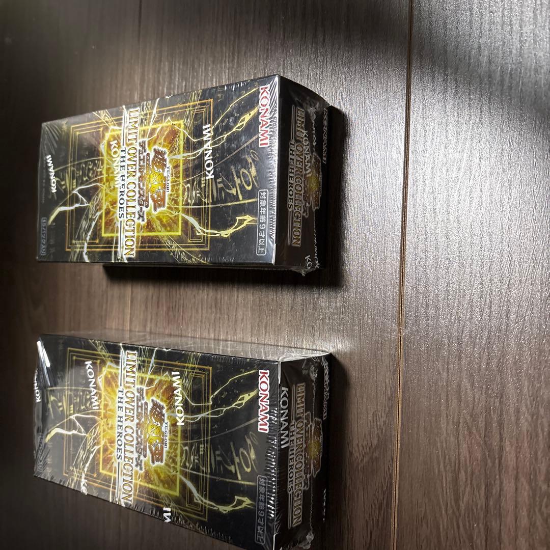 遊戯王 リミットオーバーコレクション ザ・ヒーローズ シュリンク付き　2box