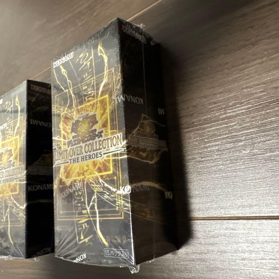 遊戯王 リミットオーバーコレクション ザ・ヒーローズ シュリンク付き　2box