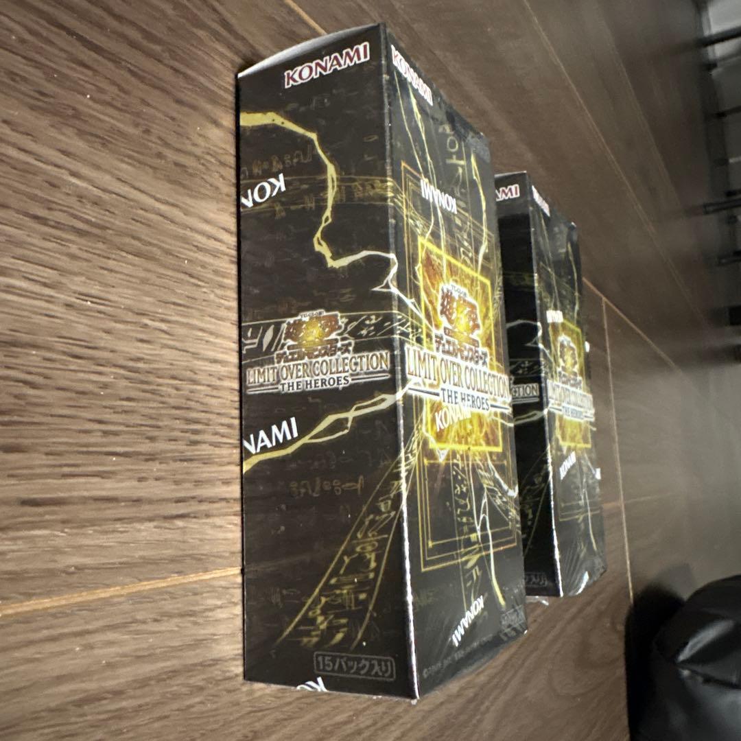 遊戯王 リミットオーバーコレクション ザ・ヒーローズ シュリンク付き　2box