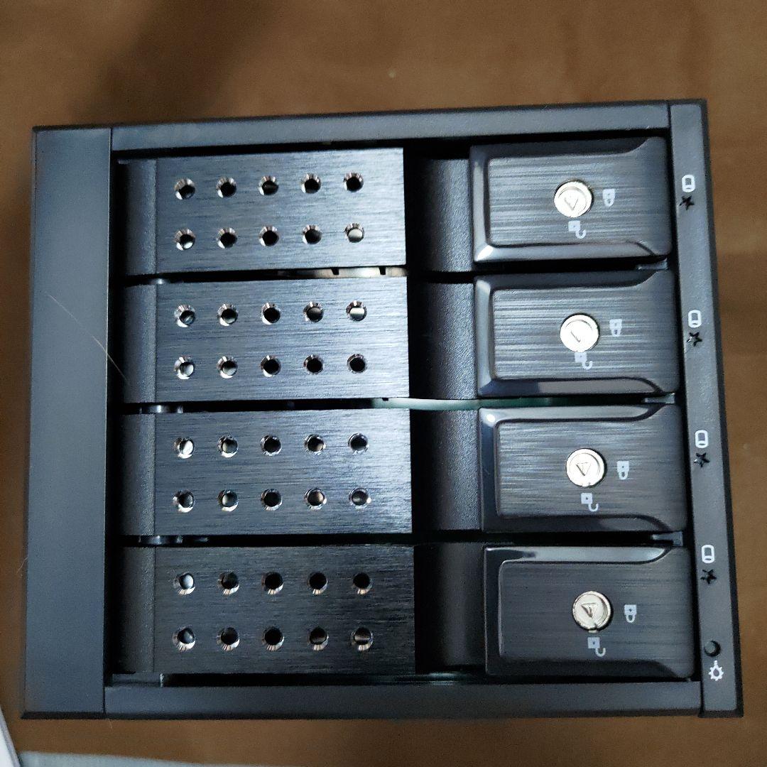 ハードディスク　リムーバブルラック　BPN-DE340SS-BK2