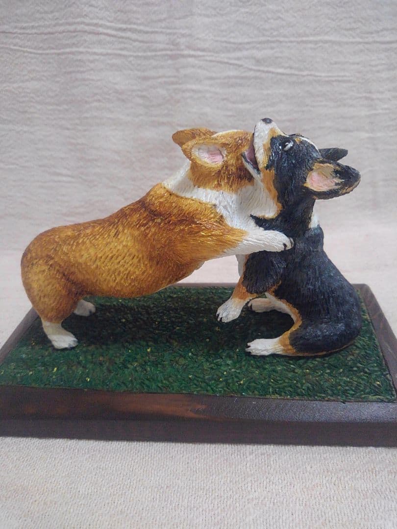 木彫りのコーギー こぎプロ編