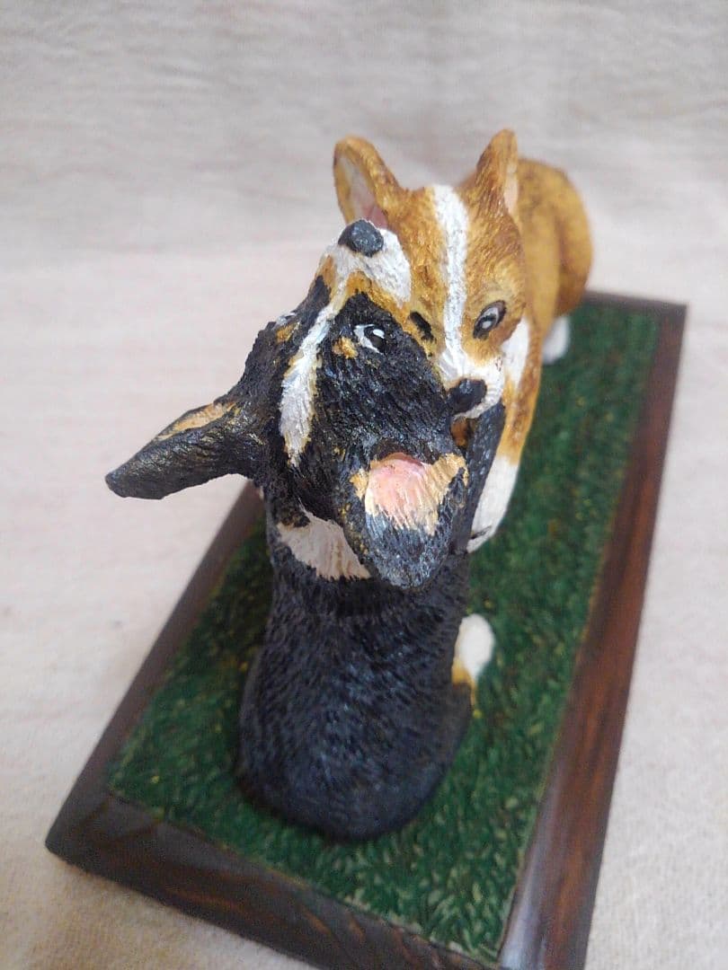 木彫りのコーギー こぎプロ編