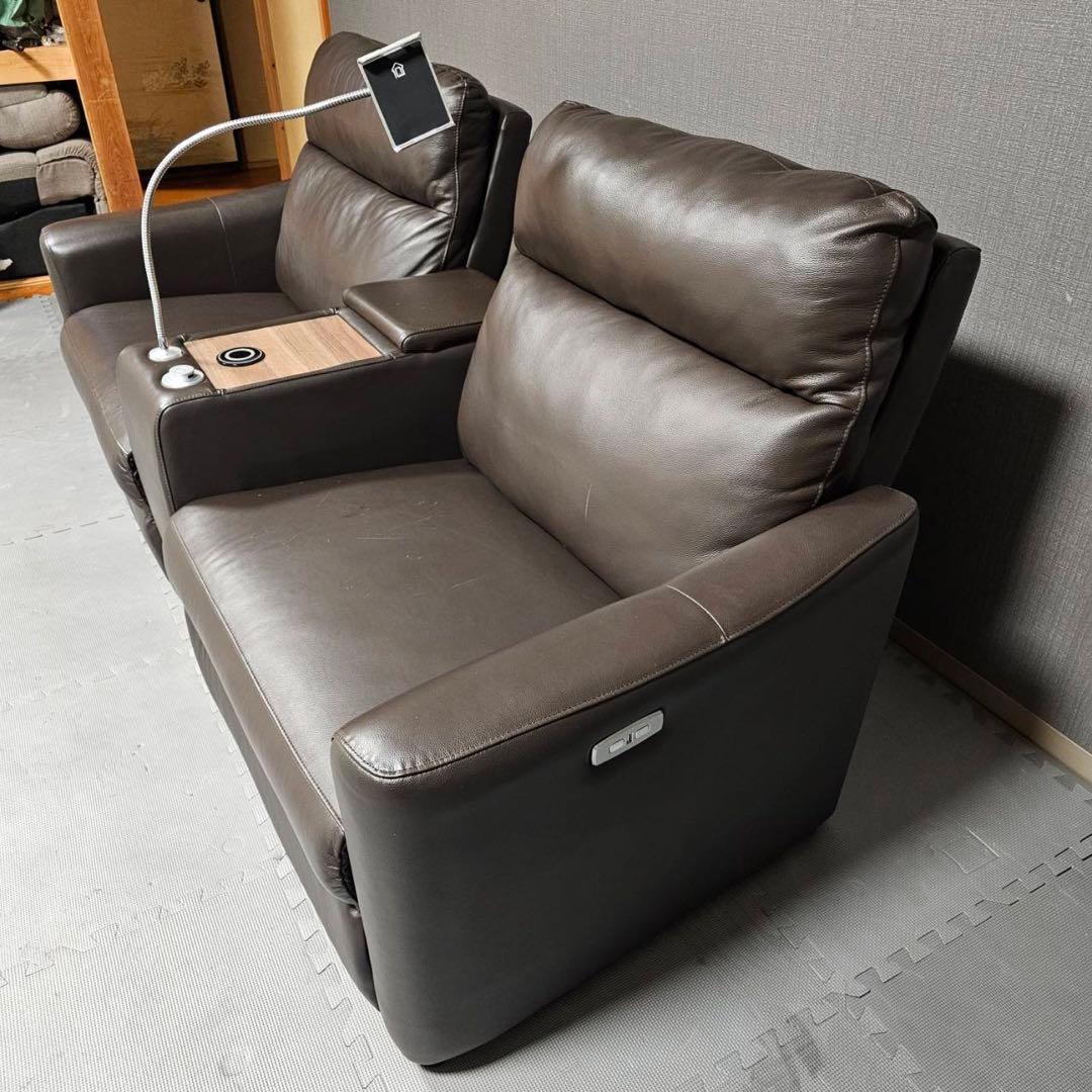 地域限定送料込み　電動リクライニングソファ ニトリ Nストラス