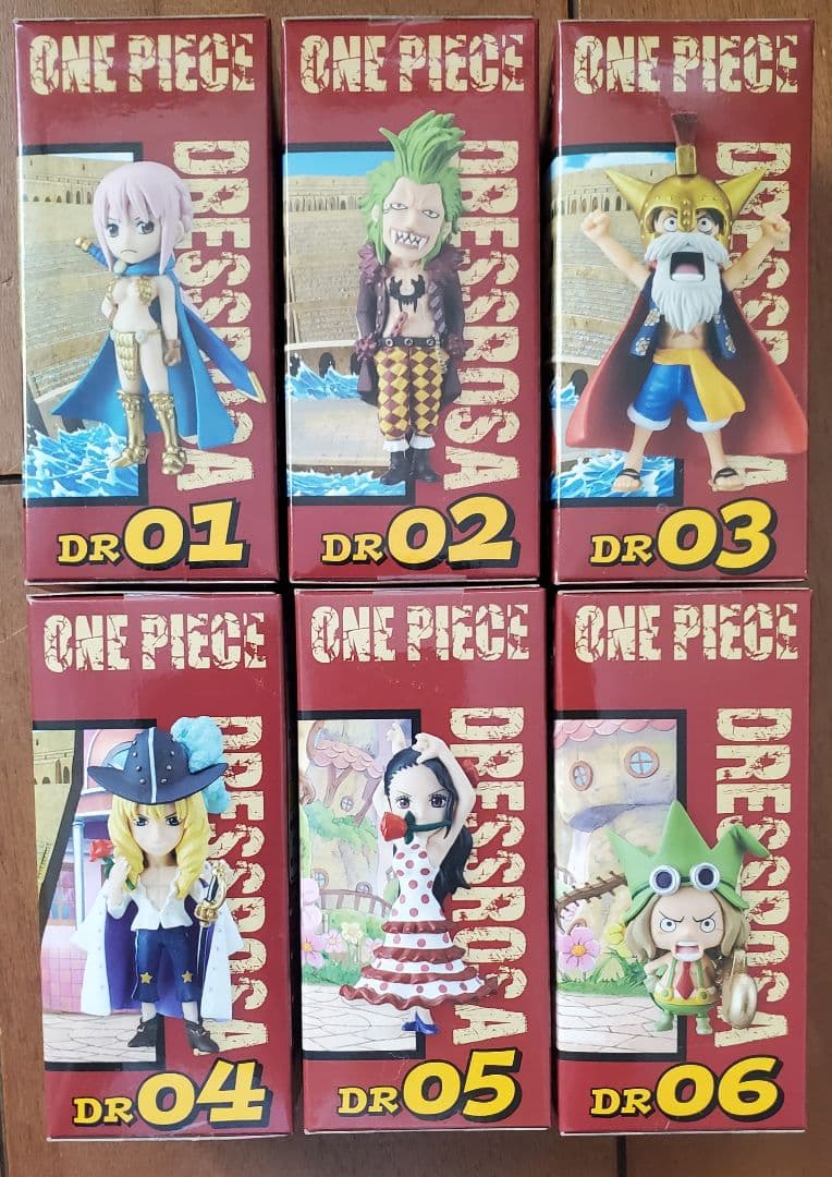 ワンピース ワールドコレクタブルフィギュア ドレスローザ 全24種セット