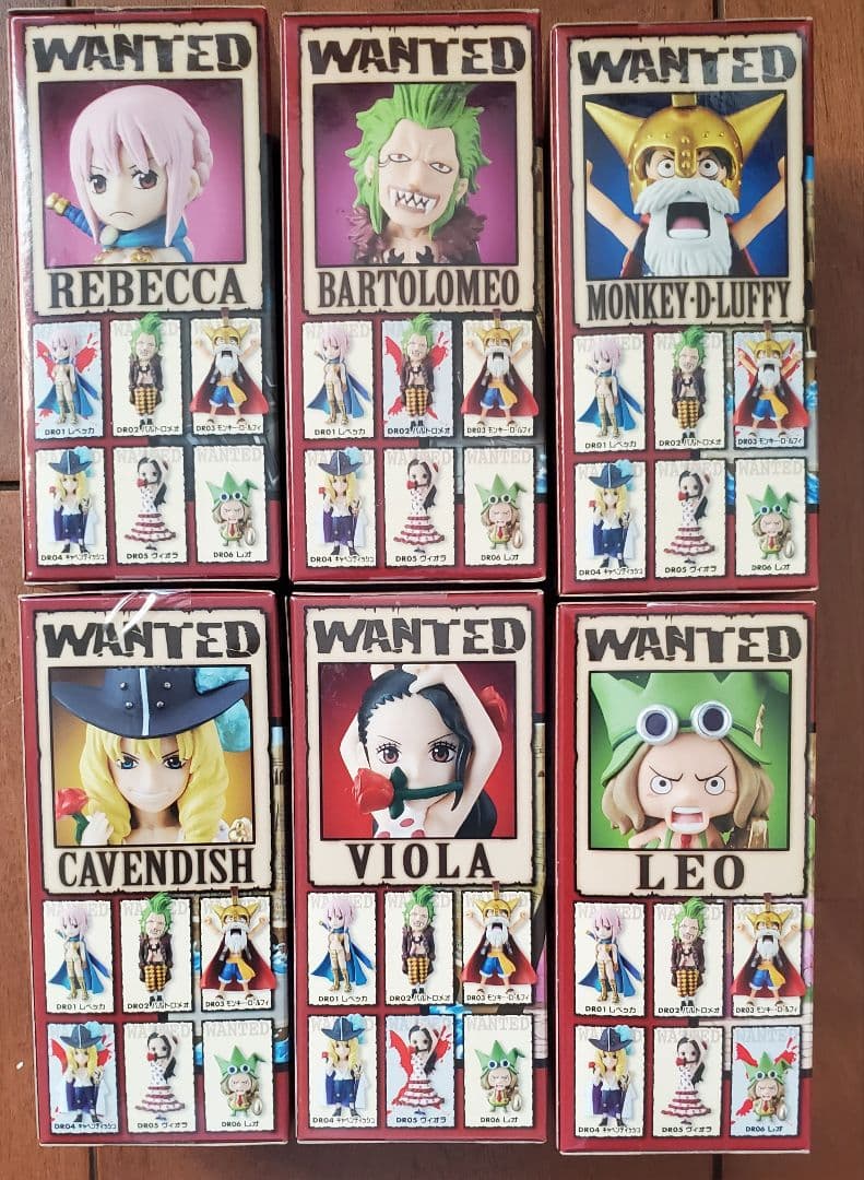 ワンピース ワールドコレクタブルフィギュア ドレスローザ 全24種セット