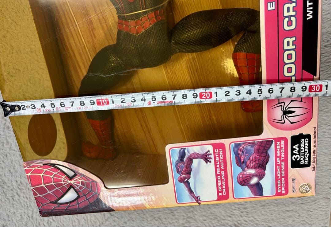 スパイダーマン2 フロアークローリングスパイダーマン エレクトロニック