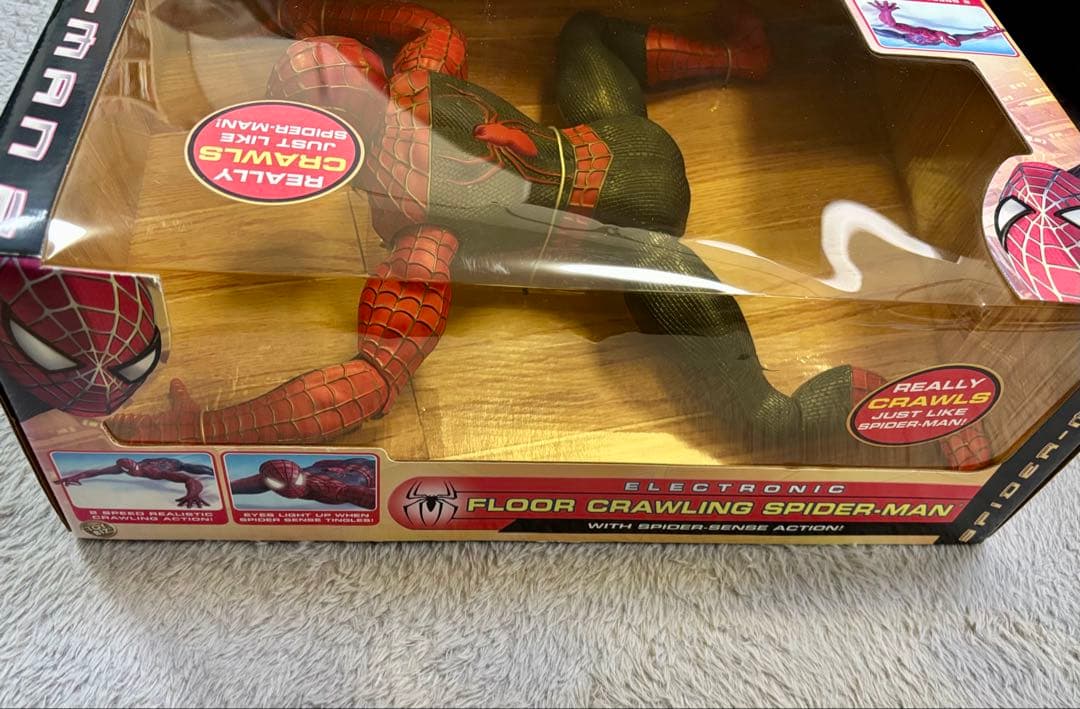 スパイダーマン2 フロアークローリングスパイダーマン エレクトロニック