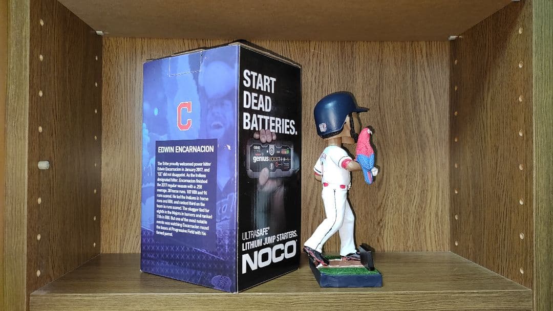 エドウィン・エンカーナシオン,MLBバブルヘッド,クリーブランド・インディアンス