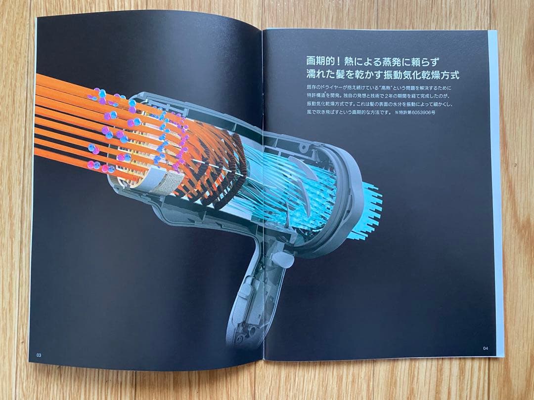 Louvredo LJ-365 ヘアドライヤー 復元ドライヤー