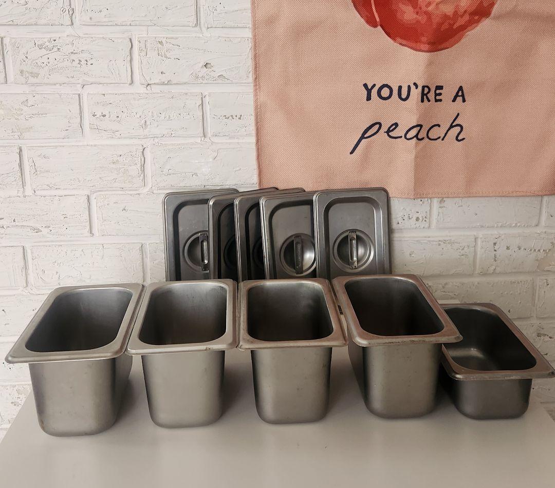 [お得品]蓋付きバット11個セット [大６個+小５個]