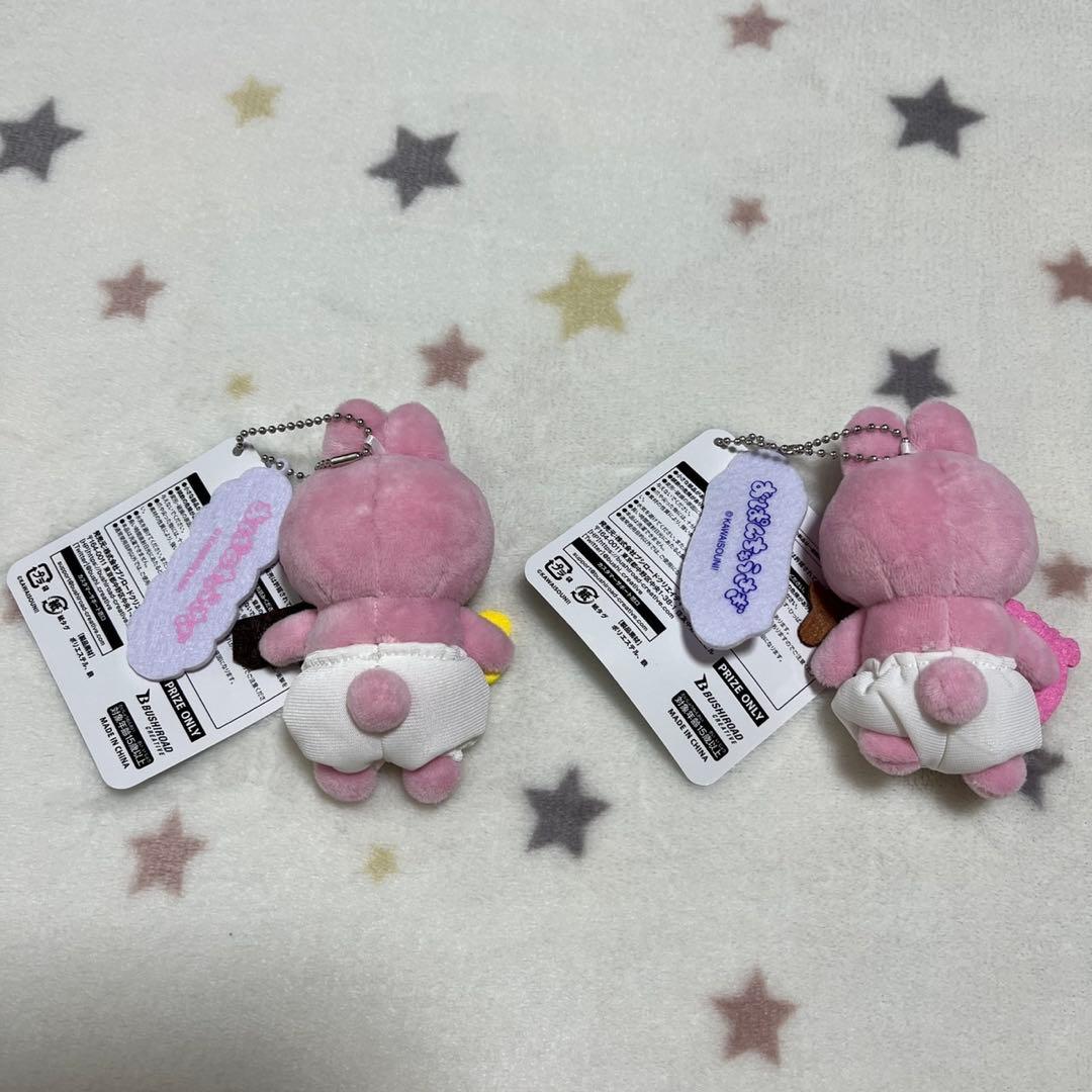 おぱんちゅうさぎ　フィギュア　キーホルダー　ぬいぐるみ