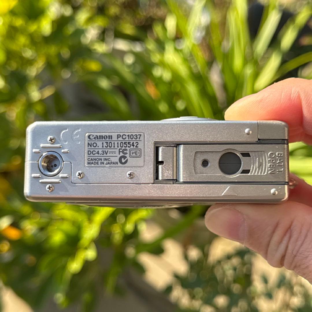 ☆動作OK Canon IXY320 PC1037 CFカード付き