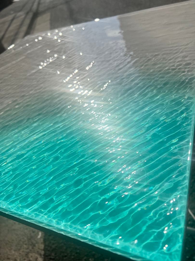 【波紋アート】～ 凪 ～ ／60cm × 60cm／ナチュラルサンド