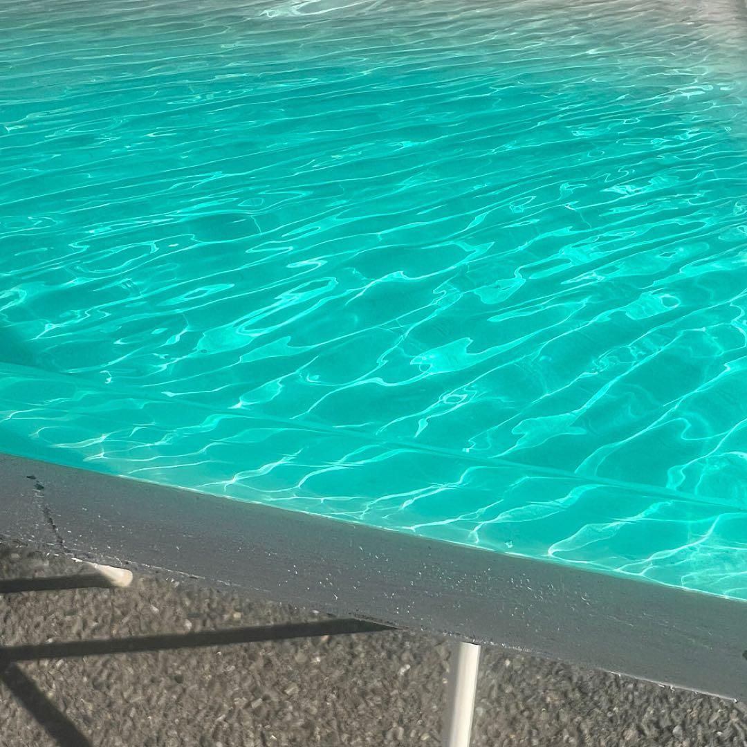 【波紋アート】～ 凪 ～ ／60cm × 60cm／ナチュラルサンド