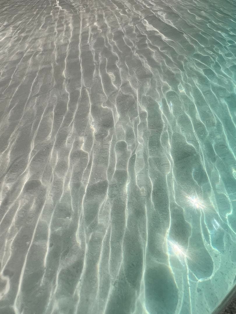 【波紋アート】～ 凪 ～ ／60cm × 60cm／ナチュラルサンド