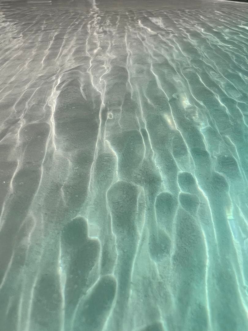 【波紋アート】～ 凪 ～ ／60cm × 60cm／ナチュラルサンド