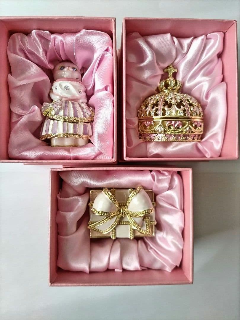 東京銀座PICALS　ジュエリーボックス　3点セット（バラ売り不可）