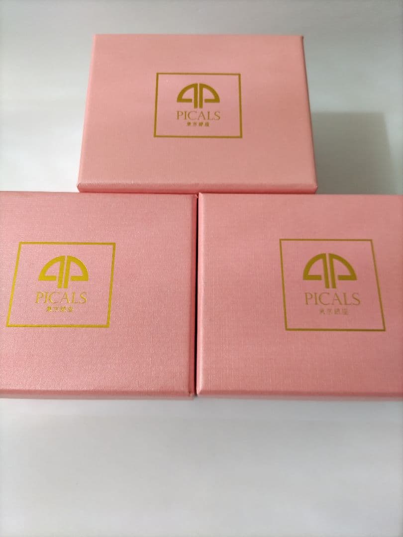 東京銀座PICALS　ジュエリーボックス　3点セット（バラ売り不可）