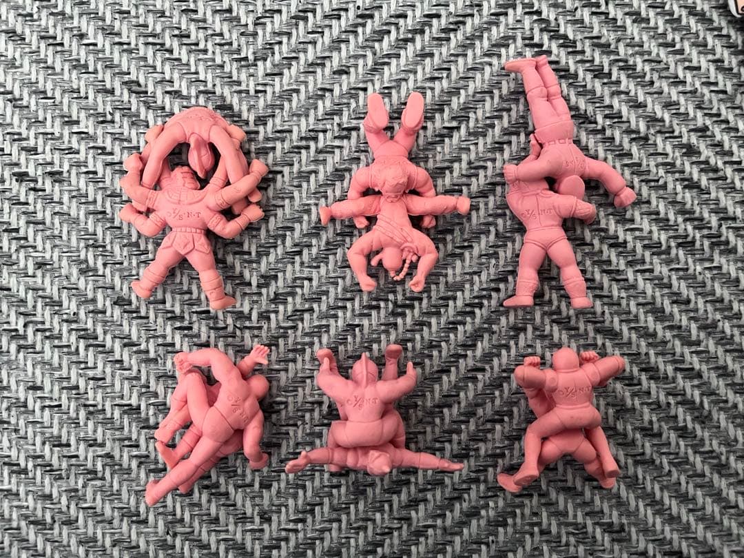 キン肉マン　消しゴム　(キン消し) 66体　他