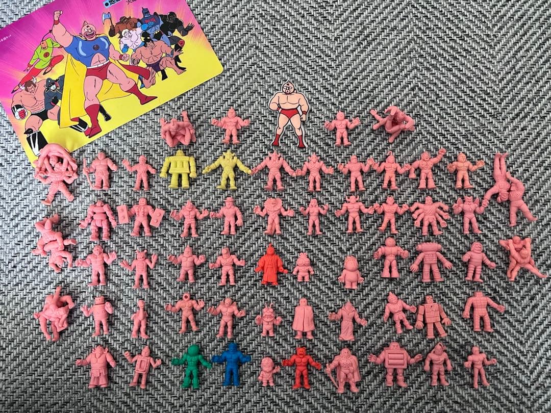 キン肉マン　消しゴム　(キン消し) 66体　他