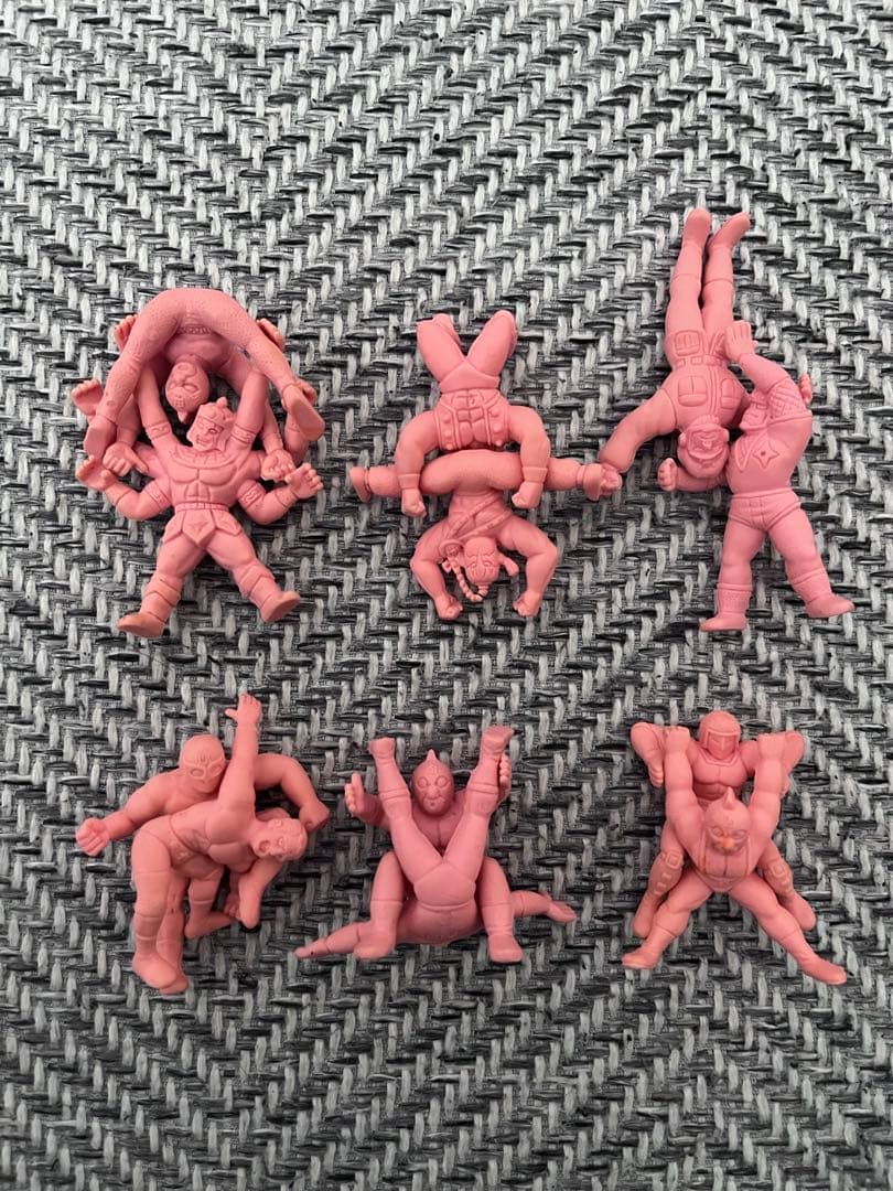 キン肉マン　消しゴム　(キン消し) 66体　他