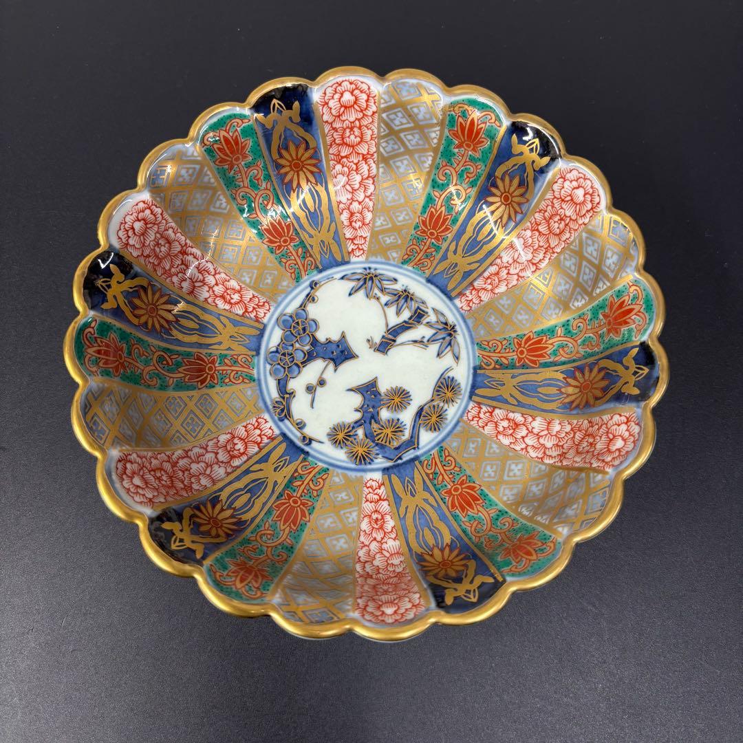 林九郎 作 有田焼 五皿