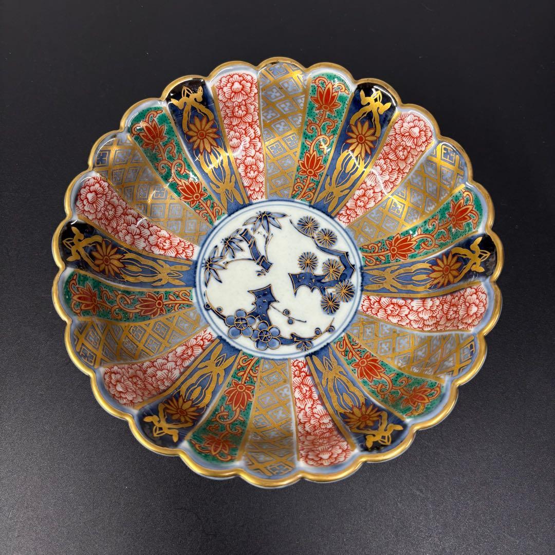 林九郎 作 有田焼 五皿