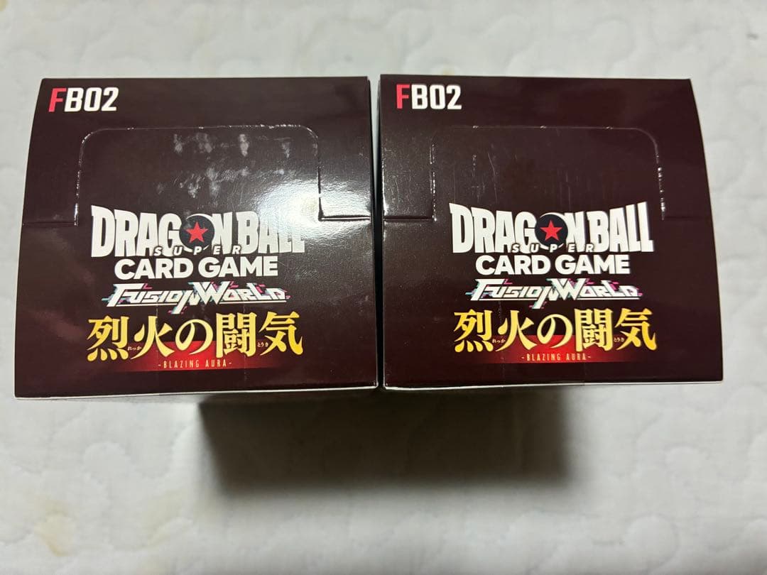 ドラゴンボールカード　烈火の闘気 テープ付き 未開封