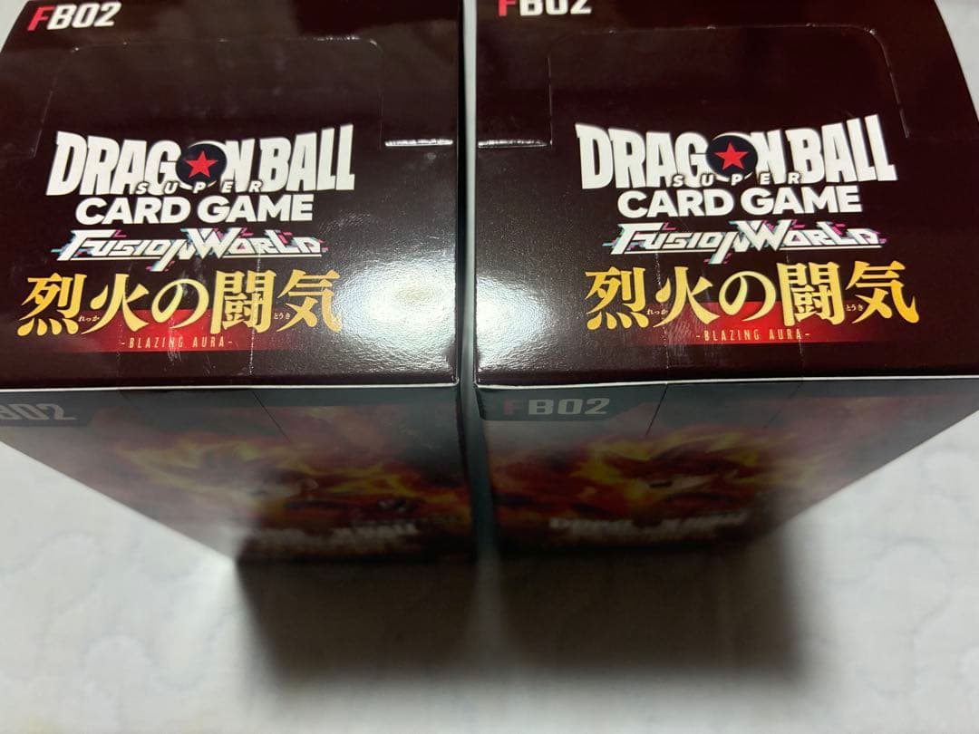ドラゴンボールカード　烈火の闘気 テープ付き 未開封