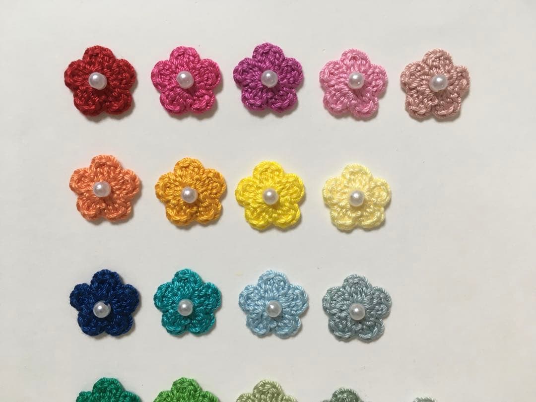 【専用ページ】レース編みの花モチーフ　ハンドメイド