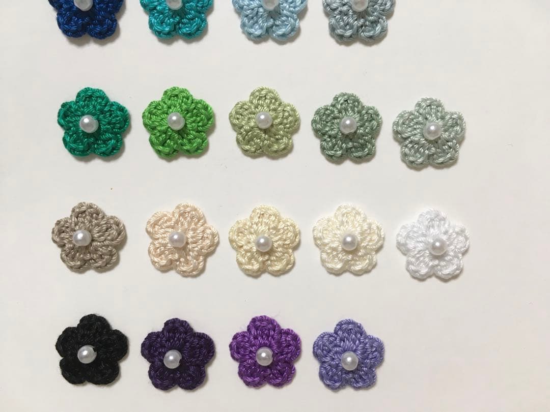 【専用ページ】レース編みの花モチーフ　ハンドメイド