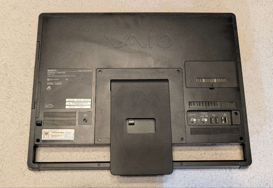 【SSD換装済み】SONY VAIO win10 VPCJ2 一体型PC