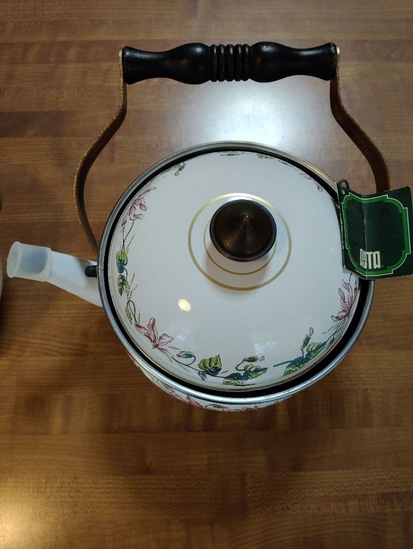 西ドイツ Fissler ASTA 花柄ケトル2個セット　フィスラー