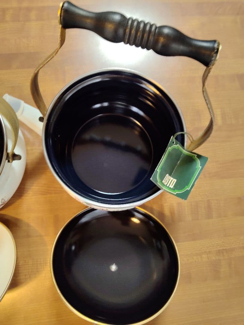 西ドイツ Fissler ASTA 花柄ケトル2個セット　フィスラー