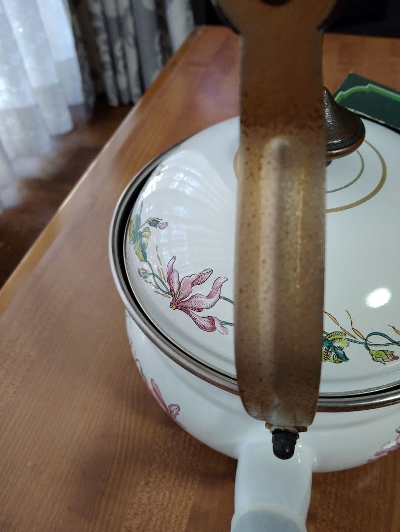 西ドイツ Fissler ASTA 花柄ケトル2個セット　フィスラー