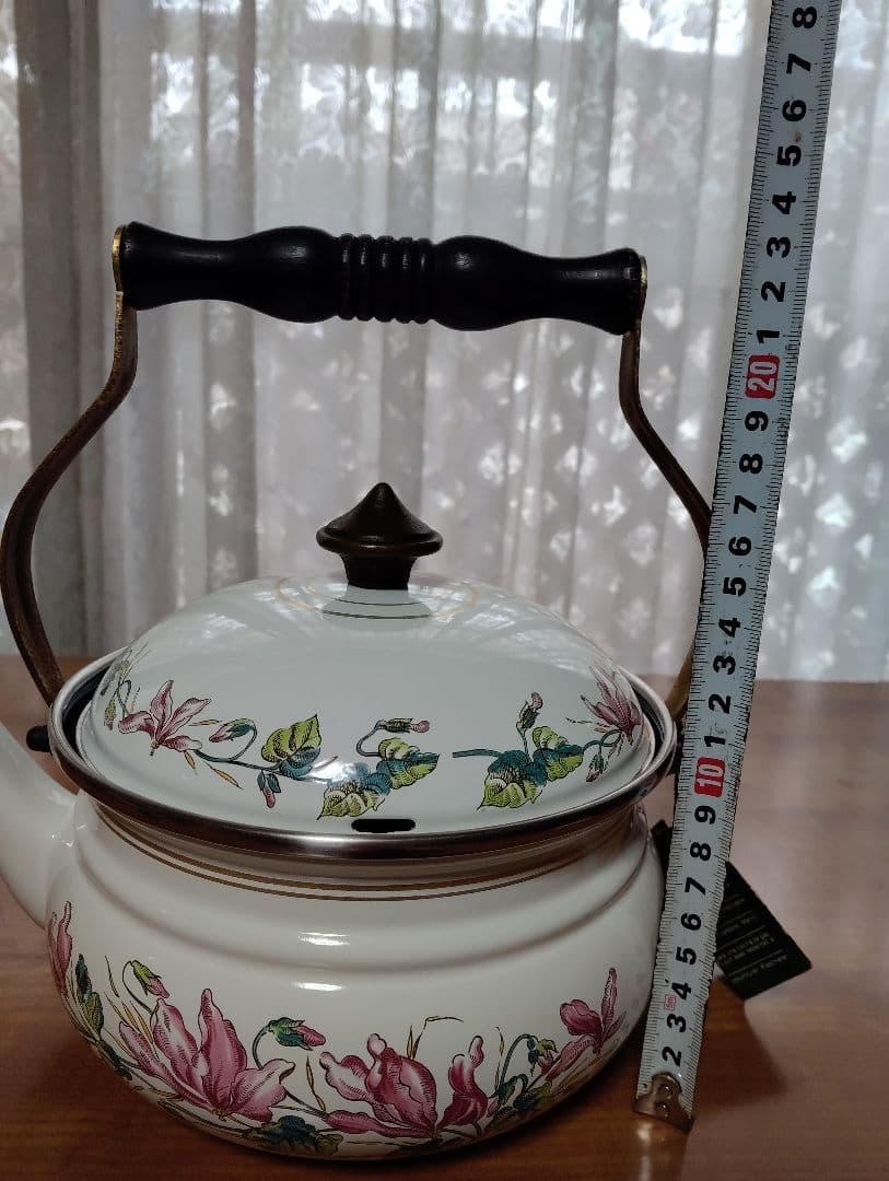 西ドイツ Fissler ASTA 花柄ケトル2個セット　フィスラー