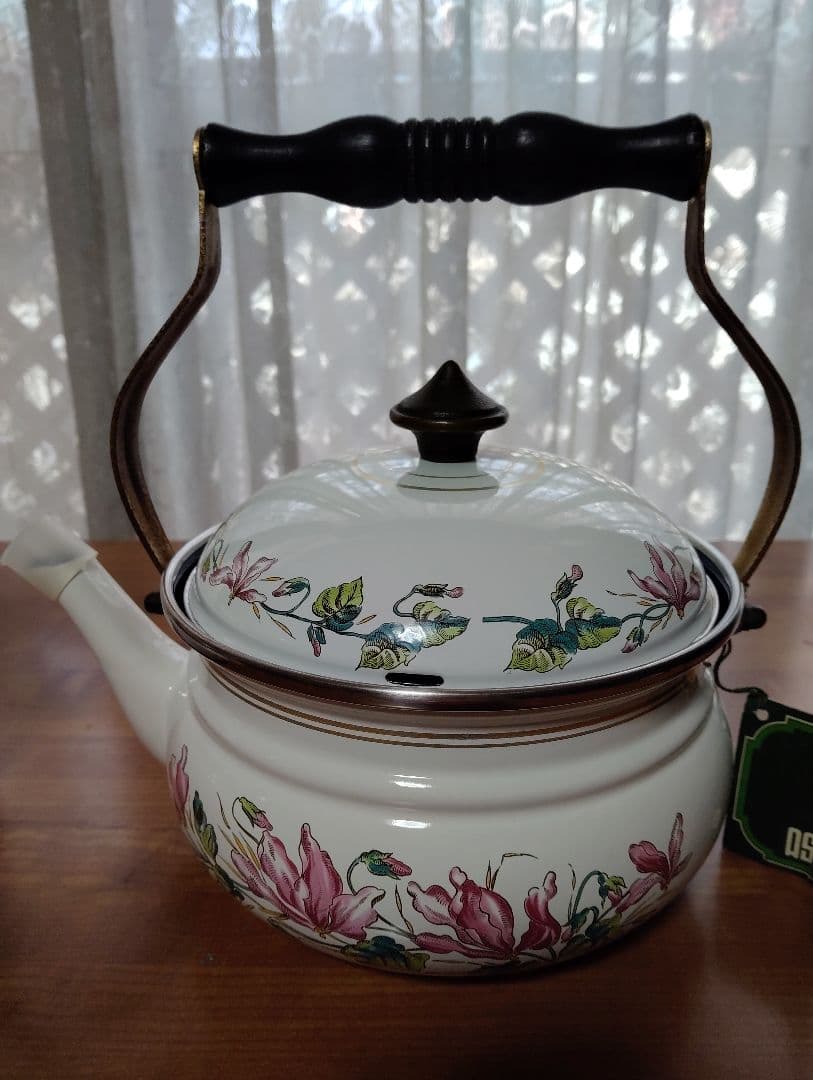 西ドイツ Fissler ASTA 花柄ケトル2個セット　フィスラー