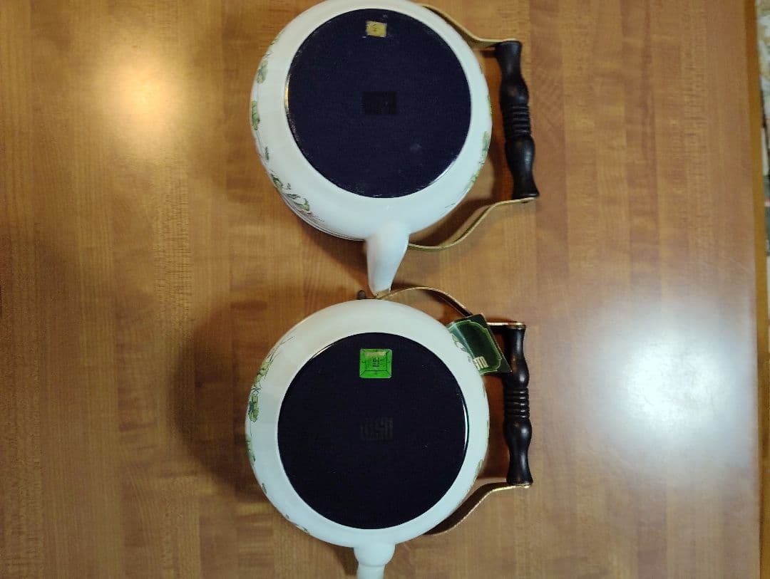 西ドイツ Fissler ASTA 花柄ケトル2個セット　フィスラー