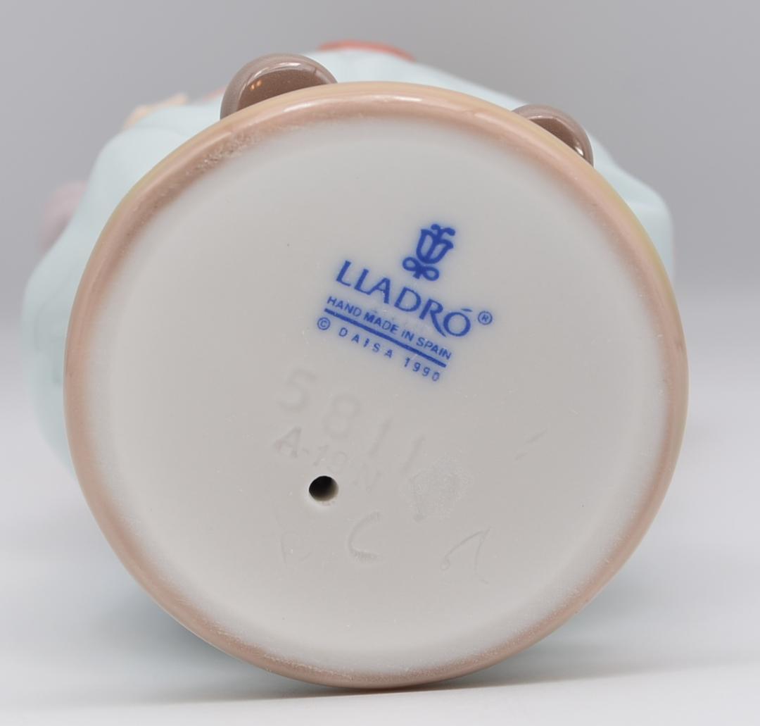 ボールを打つ／小さなピエロ　リヤドロ　２体セット　スペイン　光沢仕上げ　美品