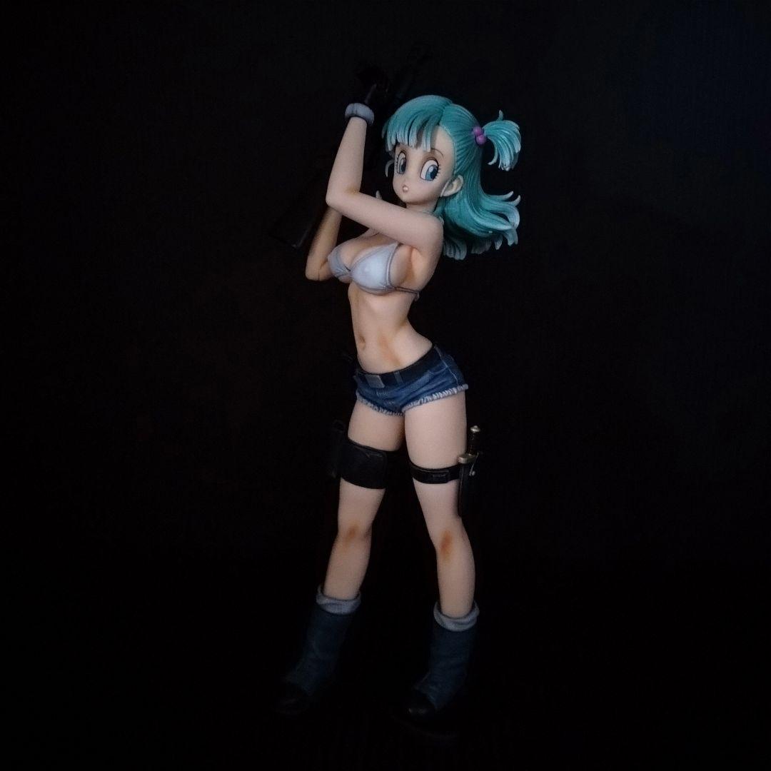 ドラゴンボール　グリグラ　ブルマ　リペイント　美少女