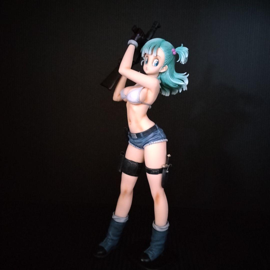 ドラゴンボール　グリグラ　ブルマ　リペイント　美少女