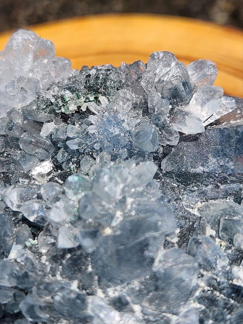 レア✨ブルー(？) アメシストクラスター