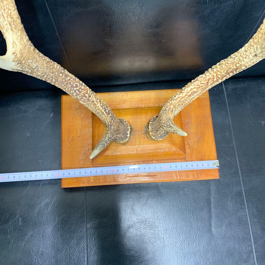 刀掛け台　　武具　アンティーク　置物 木製ベース　現状品