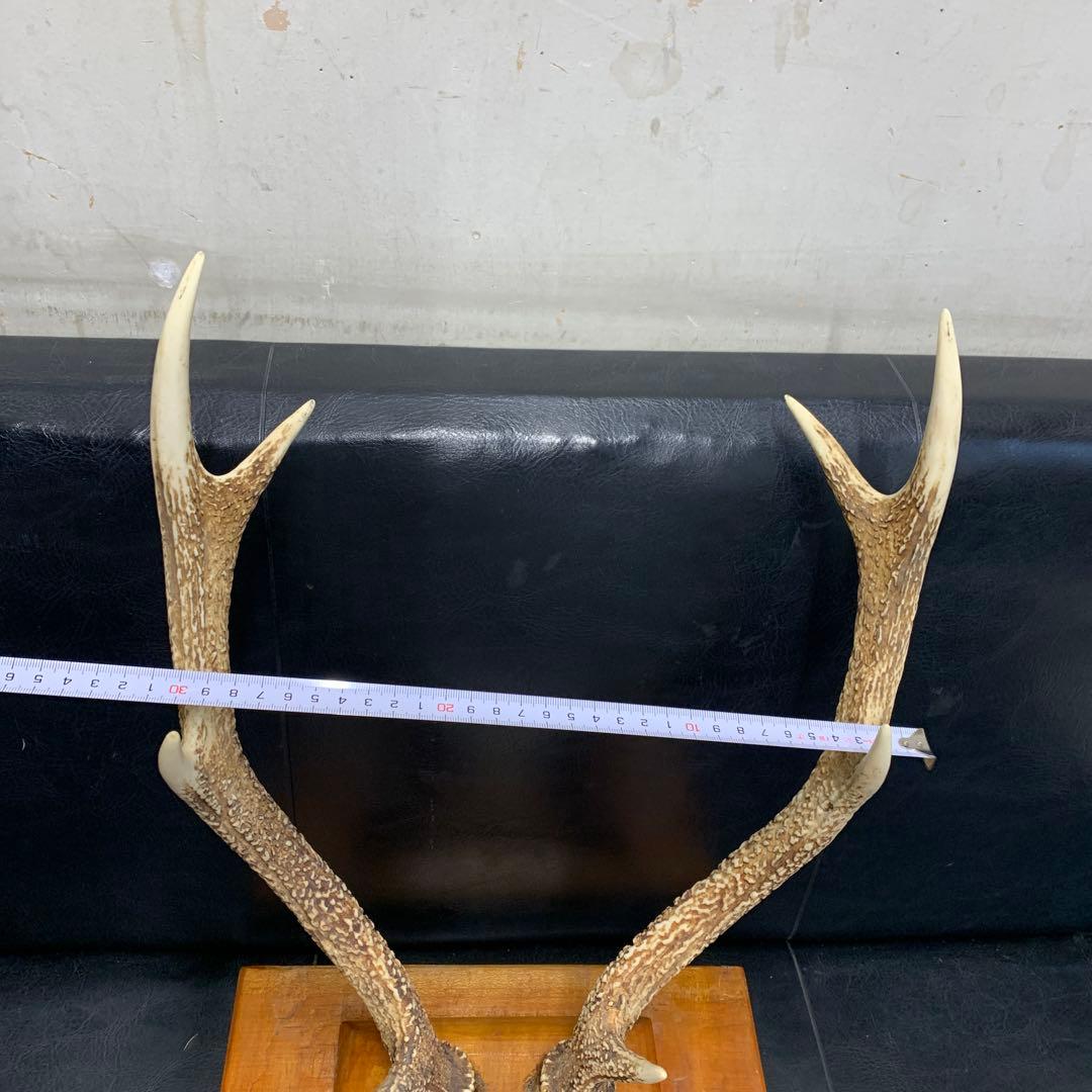 刀掛け台　　武具　アンティーク　置物 木製ベース　現状品