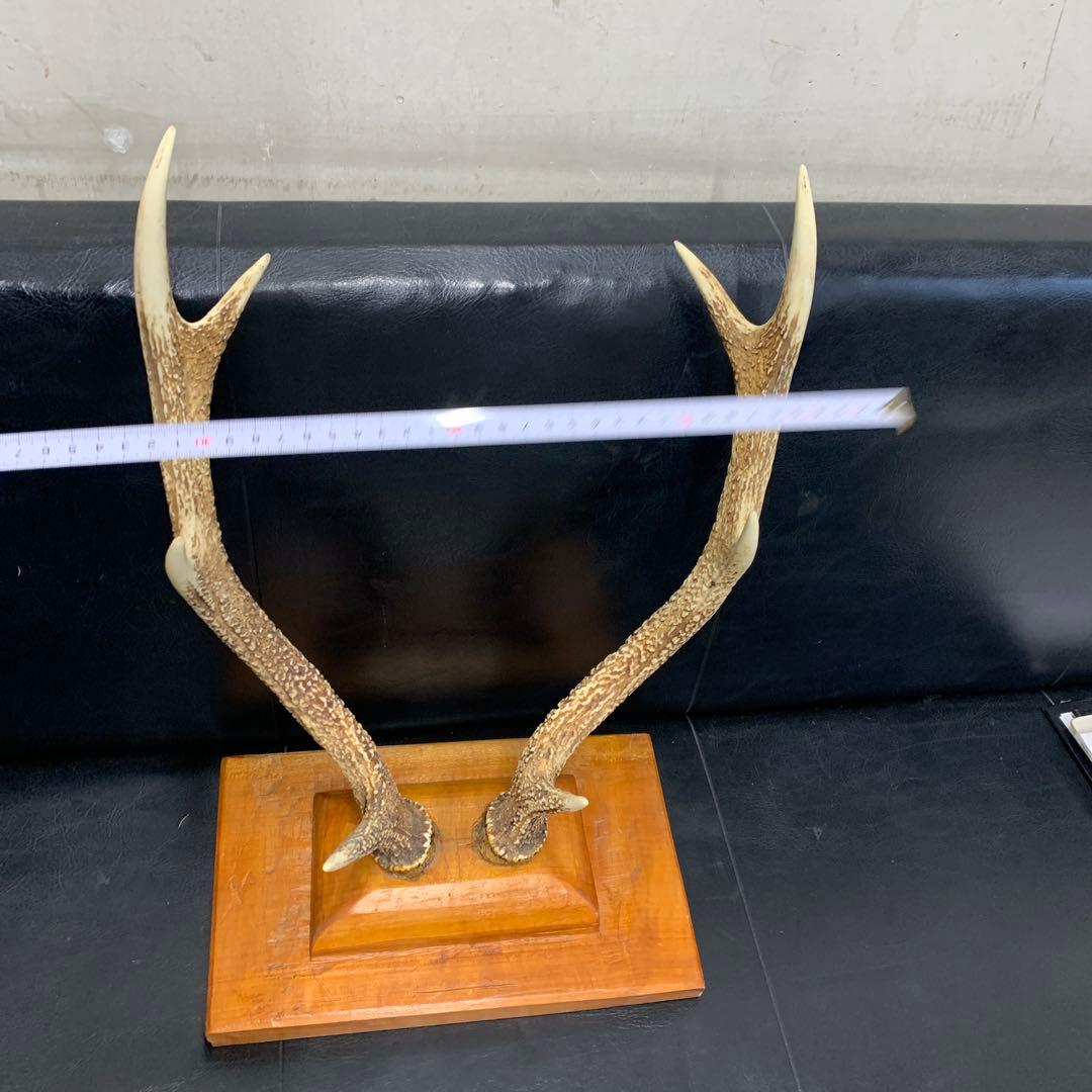 刀掛け台　　武具　アンティーク　置物 木製ベース　現状品