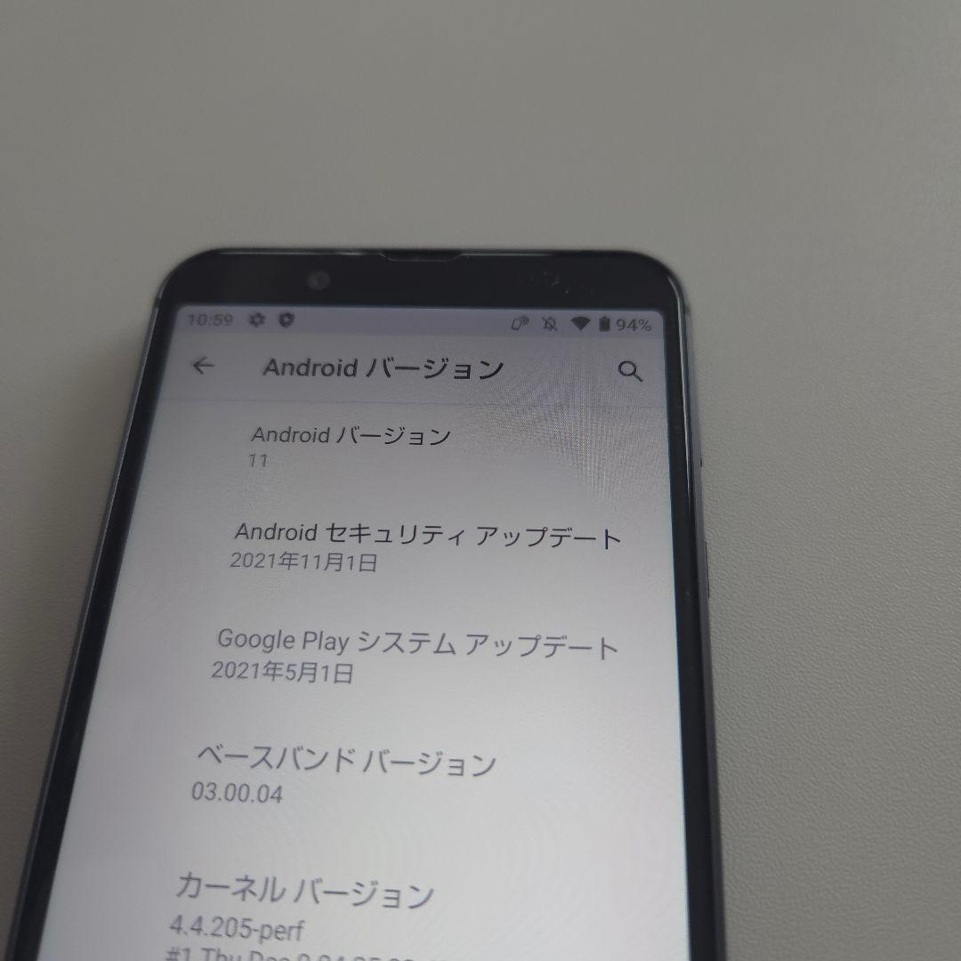 AQUOS sense3 lite アンドロイド11 シムフリー 67
