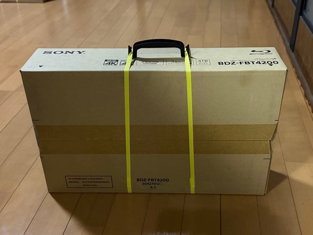 【新品未開封】SONY BDZ-FBT4200 レコーダー　4TB